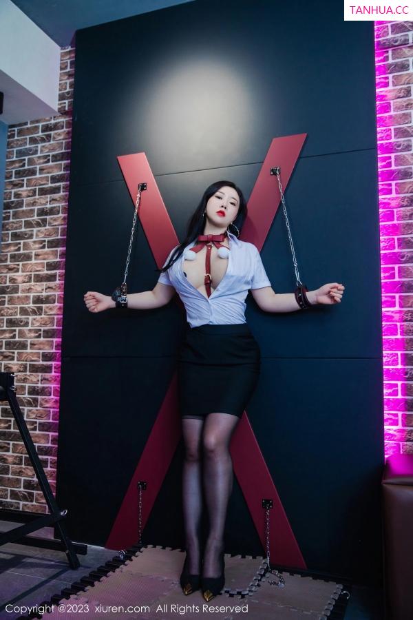 王格 王婉悠 [XiuRen]高清写真图 2023.08.22 No.7267 王婉悠Queen 丰腴美臀第8张图片
